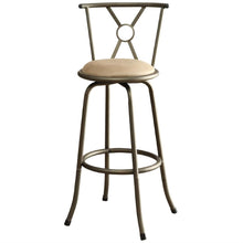 Load image into Gallery viewer, Set of 2- Adjustable Height Padded Seat Barstools