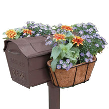 Load image into Gallery viewer, Mailbox Hanging Flower Planter with Coco Mat