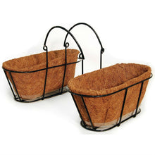 Load image into Gallery viewer, Mailbox Hanging Flower Planter with Coco Mat