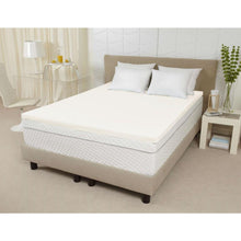 Load image into Gallery viewer, Queen size 3-inch Thick Ventilated Memory Foam Mattress Topper