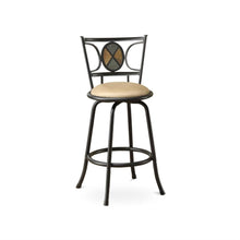 Load image into Gallery viewer, Set of 2 - Adjustable Height Contemporary Swivel Barstool