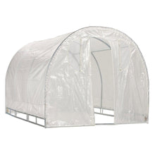 Load image into Gallery viewer, Polytunnel Hoop House Style Greenhouse (8' x 8')
