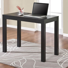 Load image into Gallery viewer, Compact Home Office Student Dorm Laptop Computer Desk Writing Table in Black Oak Finish