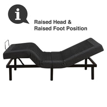 Load image into Gallery viewer, Queen size Adjustable Bed Base with Massage and Wireless Remote