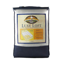 Load image into Gallery viewer, Queen size Feather Bed Topper with 100-Percent Cotton Quilted Baffle Box Design