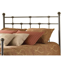 Load image into Gallery viewer, Queen-size Metal Headboard in Hammered Brown Finish