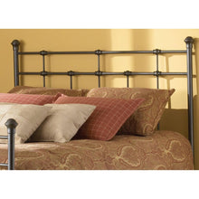 Load image into Gallery viewer, Queen-size Metal Headboard in Hammered Brown Finish