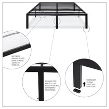 Load image into Gallery viewer, Queen size Heavy Duty Metal Platform Bed Frame - Holds up to 2,200 lbs