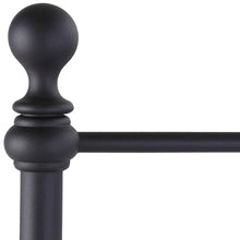 Load image into Gallery viewer, Queen size Complete Metal Bed Frame with Round Final Posts Headboard and Footboard