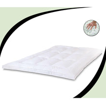 Load image into Gallery viewer, Queen size 2.5-inch Thick Mattress Topper with Memory Foam and Fiber Fill