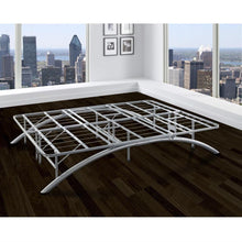 Load image into Gallery viewer, Queen size Contemporary Metal Platform Bed Frame with Arched Legs