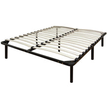 Load image into Gallery viewer, Queen size Metal Platform Bed Frame with Wood Slats - Holds up to 600 lbs