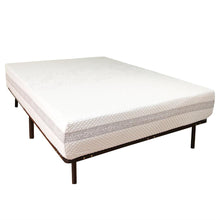 Load image into Gallery viewer, Queen size Metal Platform Bed Frame with Wood Slats - Holds up to 600 lbs