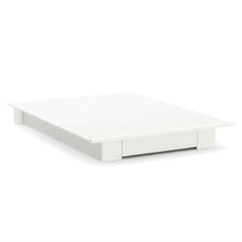 Load image into Gallery viewer, Queen size White Modern Platform Bed Frame with Bottom Storage Drawer