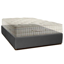 Load image into Gallery viewer, Queen size Charcoal Microfiber Upholstered Platform Bed with 4 Storage Drawers
