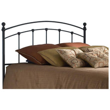 Load image into Gallery viewer, Queen size Metal Headboard in Matte Black Finish