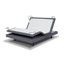 Load image into Gallery viewer, Queen size Luxury Upholstered Adjustable Bed Base Heavy Duty with Remote App