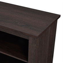 Load image into Gallery viewer, Espresso 70-inch Electric Fireplace TV Stand Space Heater