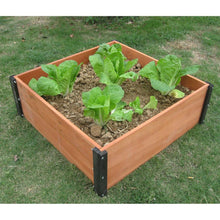 Load image into Gallery viewer, Solid Wood 3-Ft x 3-Ft Raised Garden Bed Planter Box - 12-inch High