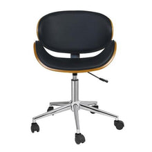 Load image into Gallery viewer, Black Mid-Century Modern Classic Mid-Back Office Chair