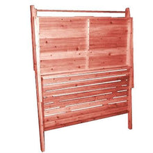 Load image into Gallery viewer, Outdoor Folding Wooden Potting Bench Garden Trellis with Storage Space