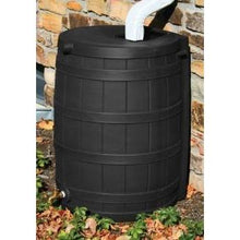 Load image into Gallery viewer, 50-Gallon Rain Wizard Rain Barrel in Black