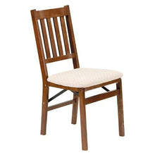 Load image into Gallery viewer, Set of 2 - Folding Dining Chair with Upholstered Seat