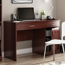 Load image into Gallery viewer, Modern Home Office Computer Desk in Royal Cherry Finish