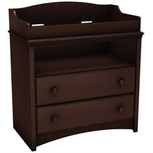 Load image into Gallery viewer, Baby Furniture 2 Drawer Diaper Changing Table in Espresso