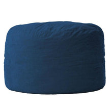 Load image into Gallery viewer, Sky Blue Soft Suede 3-Foot Bean Bag Chair Living Room Bedroom Lounger