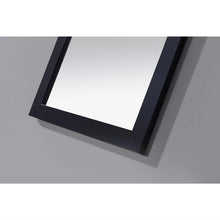 Load image into Gallery viewer, Modern 22-inch x 30-inch Bathroom Vanity Wall Mirror with Black Wood Frame