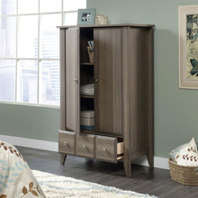 Load image into Gallery viewer, Bedroom Wardrobe Armoire Storage Cabinet in Ash Wood Finish