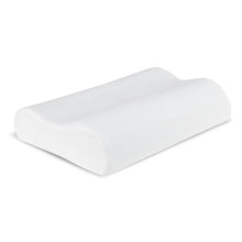 Load image into Gallery viewer, Side and Black Sleeper Cool Contour Memory Foam Pillow - Made in USA