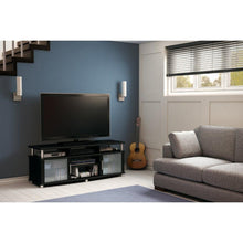 Load image into Gallery viewer, Eco-Friendly TV Stand in Black Finish - Contemporary Style