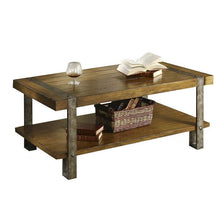 Load image into Gallery viewer, Contemporary Modern Classic Coffee Table in Worn Oak Finish