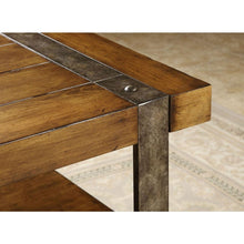 Load image into Gallery viewer, Contemporary Modern Classic Coffee Table in Worn Oak Finish