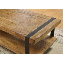 Load image into Gallery viewer, Contemporary Modern Classic Coffee Table in Worn Oak Finish