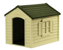 Load image into Gallery viewer, Medium Size Outdoor Resin Construction Snap Together Dog House