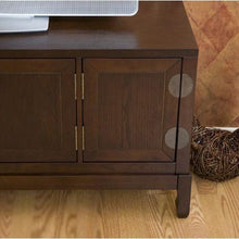Load image into Gallery viewer, Oriental Style Entertainment Center in Espresso Finish