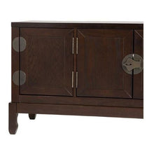 Load image into Gallery viewer, Oriental Style Entertainment Center in Espresso Finish