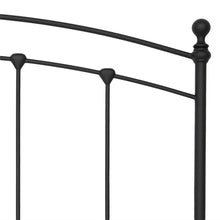 Load image into Gallery viewer, Full size Complete Metal Bed Frame with Round Final Posts Headboard and Footboard