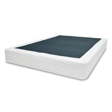 Load image into Gallery viewer, Full size Metal Boxspring Mattress Foundation with Jacquard Cover