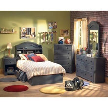 Load image into Gallery viewer, Dark Blueberry Wood Finish 6 Drawer Bedroom Dresser