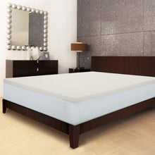 Load image into Gallery viewer, Twin size 2-inch Thick Memory Foam Mattress Topper - Made in USA