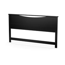 Load image into Gallery viewer, King size Modern Headboard in Black Wood Finish