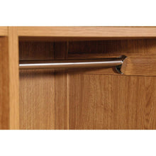 Load image into Gallery viewer, Bedroom Wardrobe Cabinet Storage Closet Organizer in Medium Oak Finish