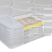 Load image into Gallery viewer, King size 8-inch Thick Tight Top Inner-Spring Mattress