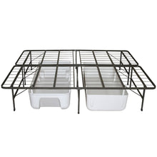 Load image into Gallery viewer, Twin Extra Long Metal Platform Bed Frame with Storage Space
