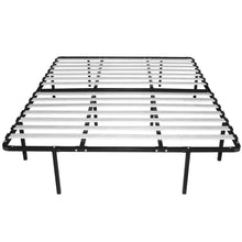 Load image into Gallery viewer, Queen size European Style Platform Bed Frame with Wooden Slats