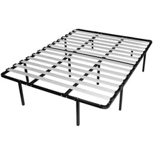 Load image into Gallery viewer, Queen size European Style Platform Bed Frame with Wooden Slats